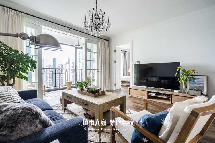 95平米兩居室室內(nèi)裝修 打造通透精致居家空間 95平米兩居室室內(nèi)裝修 打造通透精致居家空間